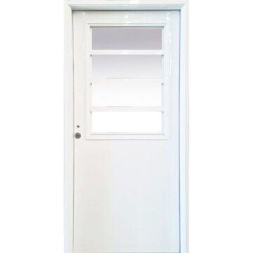 Puerta con Vidrio y Ventana de Abrir NEXO Deluxe