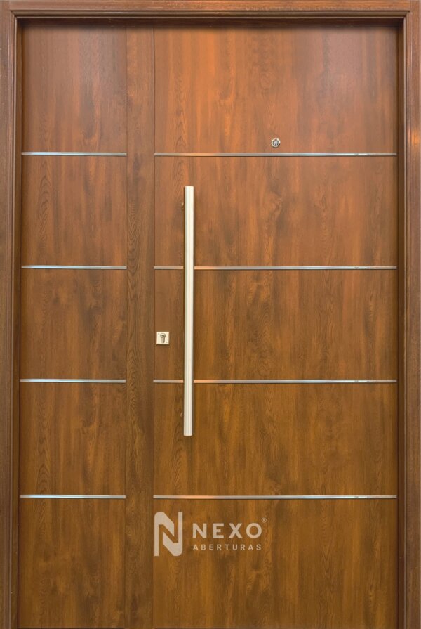 Puerta y Media Lisa con Detalles NEXO Deluxe wood - Image 2