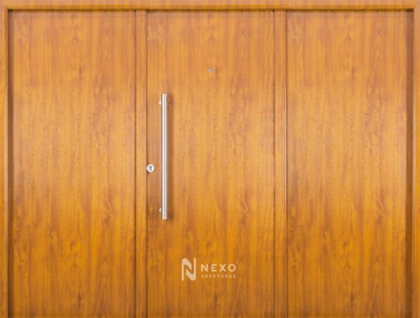 Portón Liso NEXO Deluxe wood