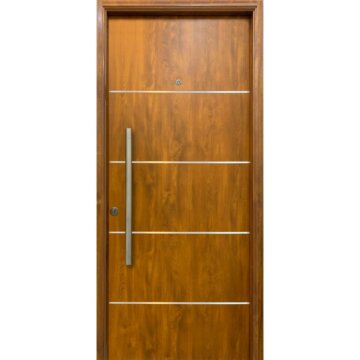 Puerta Ciega con Detalles NEXO Deluxe wood 220cm alto