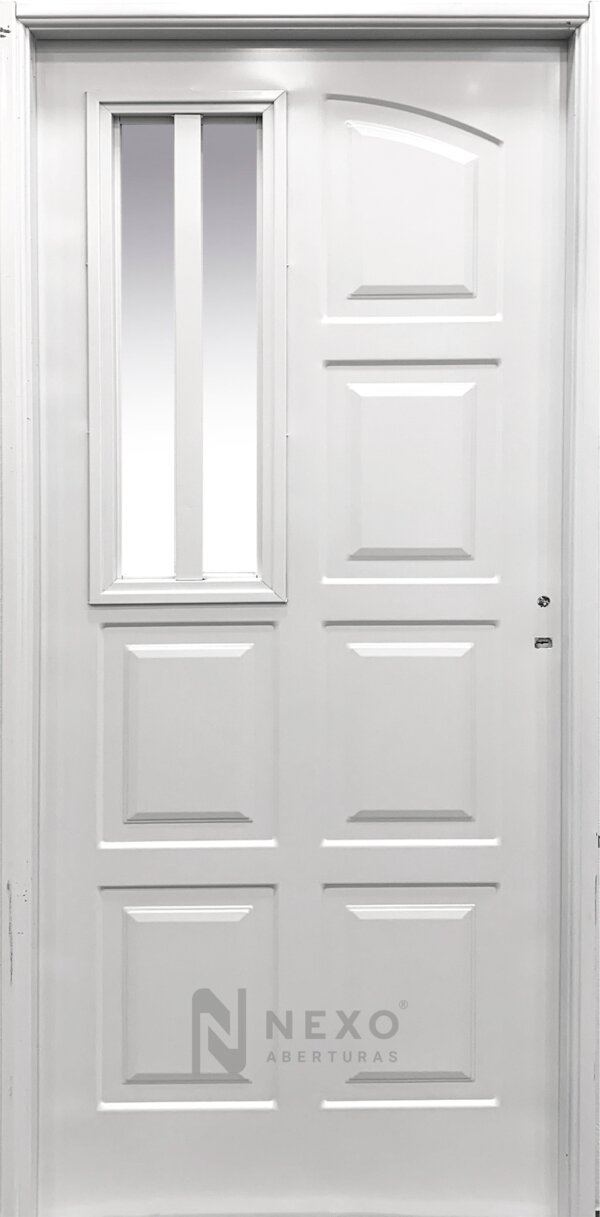 Puerta 8 Tableros Vidrio Lateral NEXO Intermedia