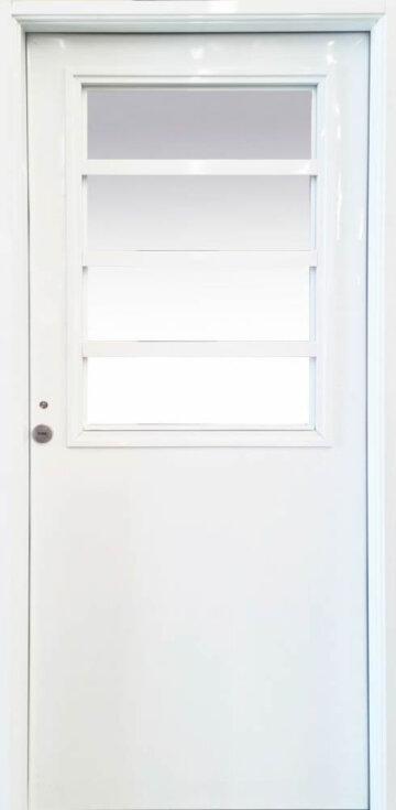 Puerta con Vidrio y Ventana de Abrir NEXO Deluxe