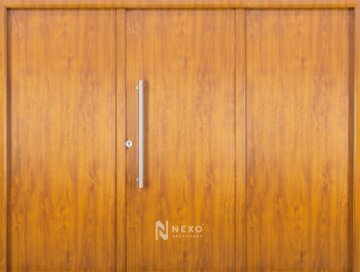 Portón Liso NEXO Deluxe Wood
