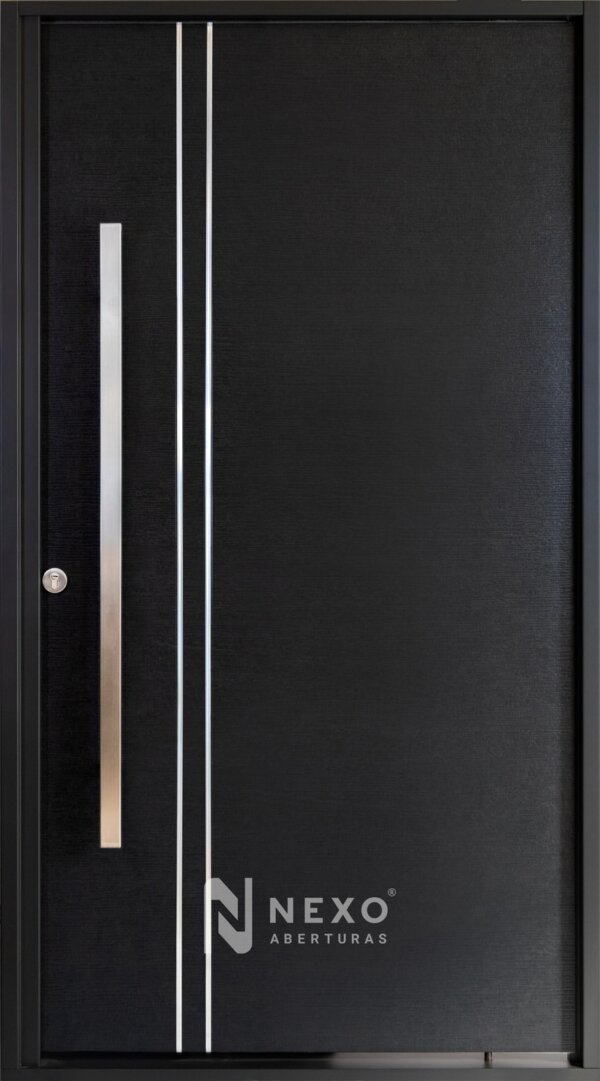 Puerta Ciega Lisa con Detalles NEXO Deluxe Wood Pivotante - Image 3