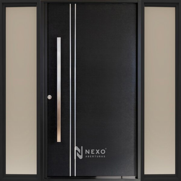 Portada Pivotante Doble Ciega Lisa con Detalles NEXO Deluxe Wood Pivotante - Image 4
