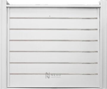 Portón Levadizo Con Detalles Opcional Motor NEXO Semi Premium