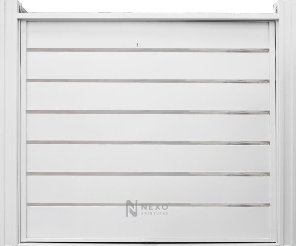 Portón Levadizo Con Detalles Opcional Motor NEXO Semi Premium
