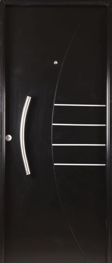 Puerta Barral Curvo con Apliques Horizontales PAVIR Clásica