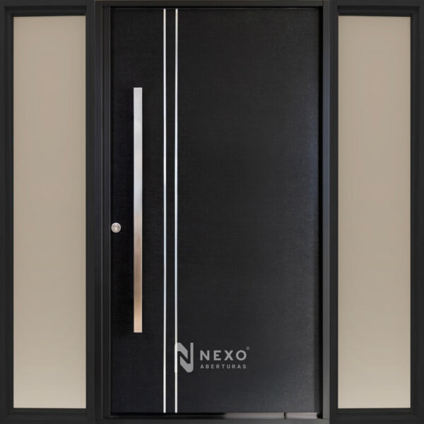 Portada Pivotante Doble Ciega Lisa con Detalles NEXO Deluxe wood pivotante - Image 4