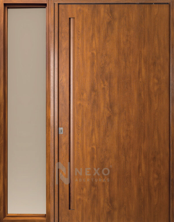 Portada Pivotante Simple NEXO Deluxe wood barral oculto