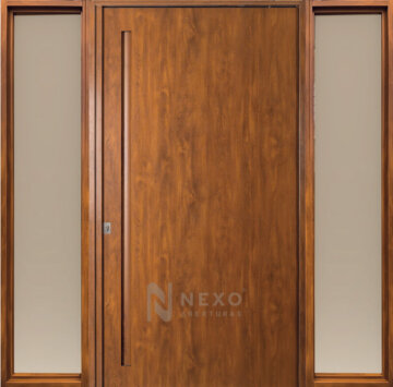 Portada Pivotante Doble NEXO Deluxe wood barral oculto