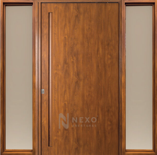 Portada Pivotante Doble NEXO Deluxe wood barral oculto